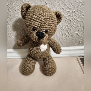 Handmade Brown Teddy Bear Toy